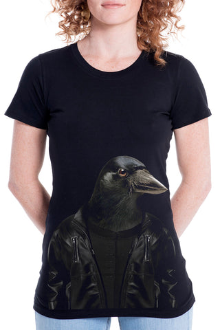 Women's Crow Fitted Tee