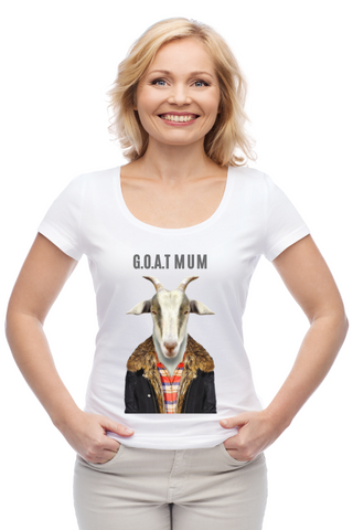 G.O.A.T Mum Fitted Tee