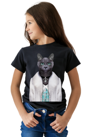 Kid's Princess Cat T-Shirt
