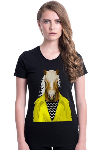 Women's Horse Fitted Tee