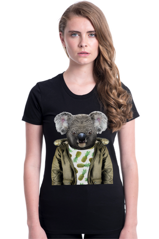 Women's Koala Fitted Tee