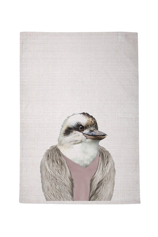 Kookaburra Tea Towel