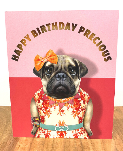 Pug Card Cute Pug Brthday Card Pug Brthday Card Pun | Etsy - View #7