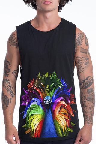 Men's Pride Peacock Tank