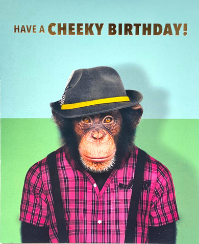 Cheeky Birthday Greeting Card