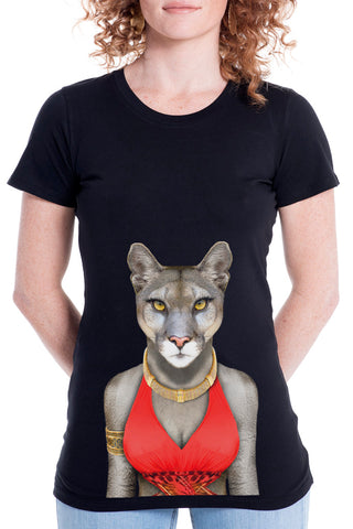 Women's Cougar Fitted Tee