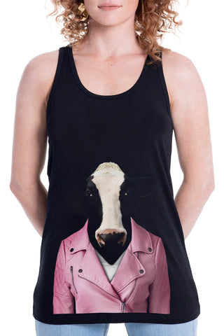 Women's Cow Singlet