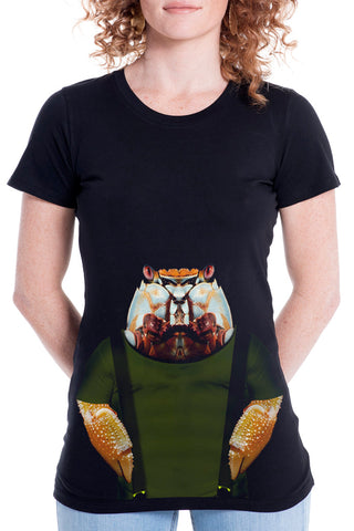 Women's Crab Fitted Tee