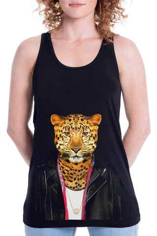 Women's Leopard Singlet