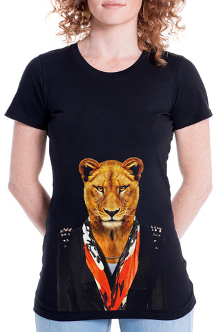 Women's Lioness Fitted Tee