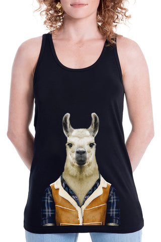 Women's Llama Singlet