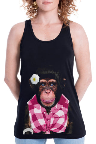 Women's Monkey Female Singlet