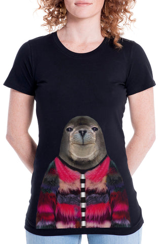 Women's Seal Fitted Tee