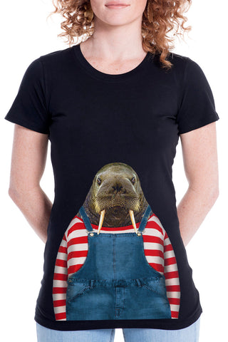 Women's Walrus Fitted Tee