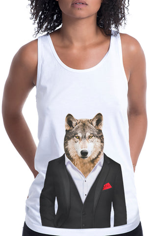 Women's Wolf Singlet