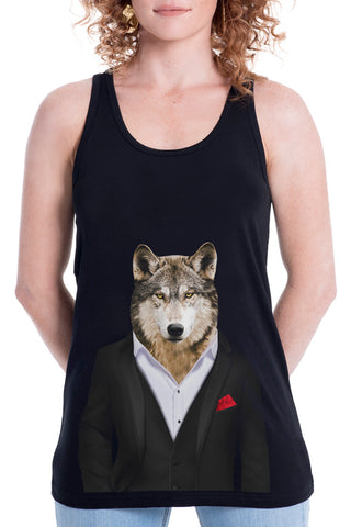 Women's Wolf Singlet