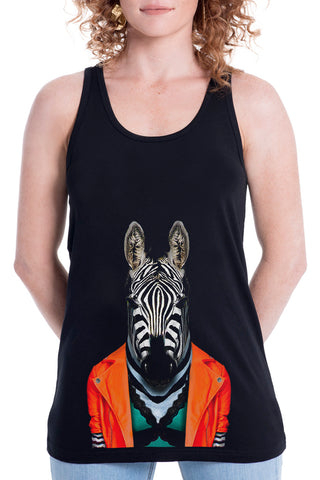 Women's Zebra Singlet