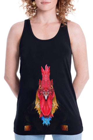 Women's Young Rooster Singlet