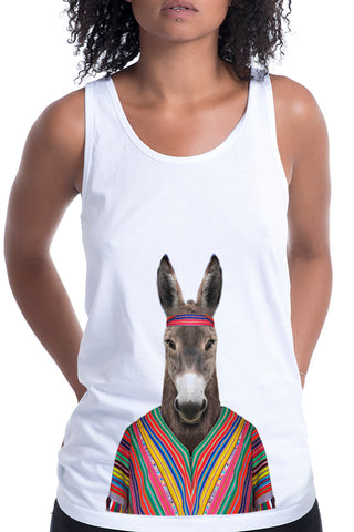 Women's Donkey Singlet