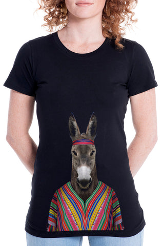 Women's Donkey Fitted Tee