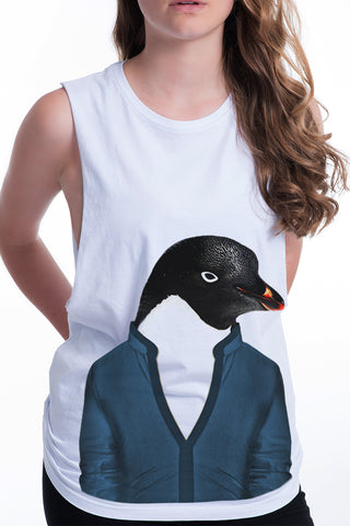 Women's Adelie Penguin Tank