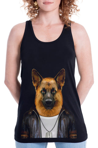 Women's German Shepherd Singlet