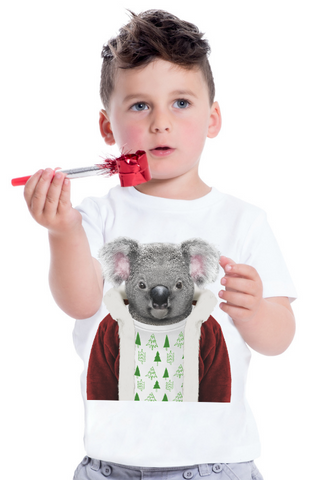 KIDS CHRISTMAS KOALA T-SHIRT