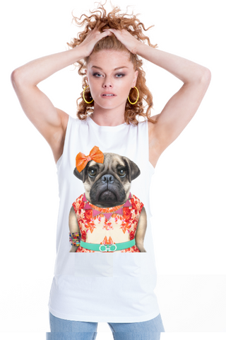 Women's Miss Pug Tank