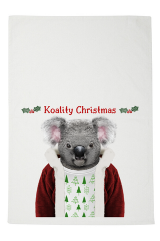 Koality Christmas Tea Towel