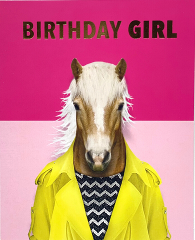 Birthday Girl Greeting Card