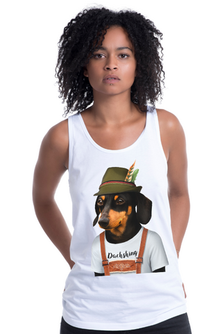 Women's Dachshund Singlet