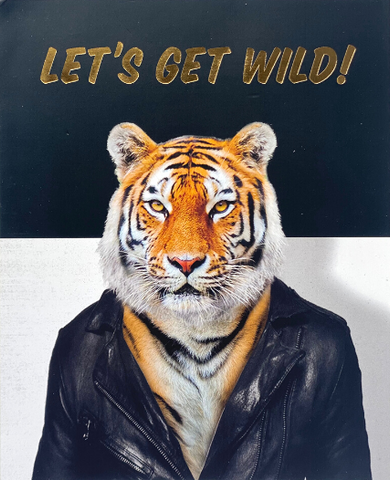 Let's Get Wild Greeting Card