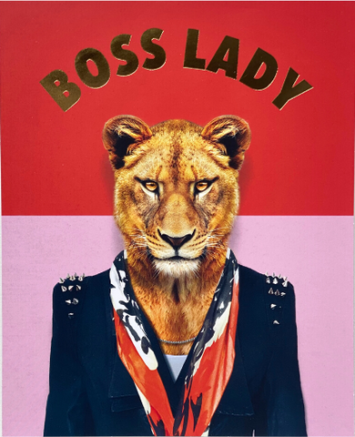 Boss Lady Greeting Card