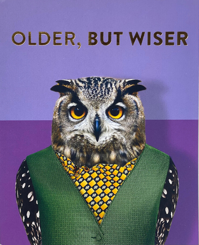 Older But Wiser Greeting Card