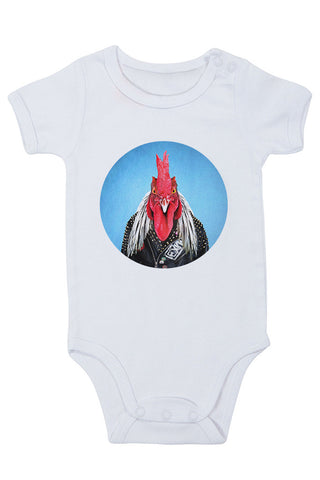 Rooster Baby Grow