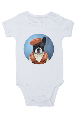 Miss Frenchie Baby Grow
