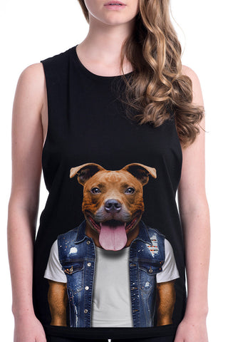 Women's Staffy Tank