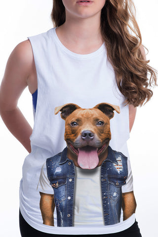 Women's Staffy Tank