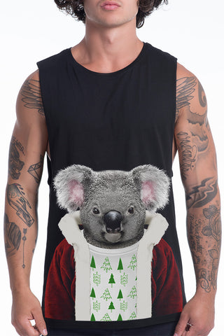 Men's Christmas Koala Tank