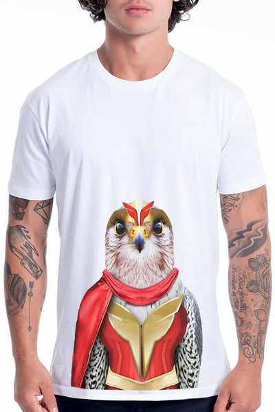 Men's Falcon T-Shirt - Black - Animalyser