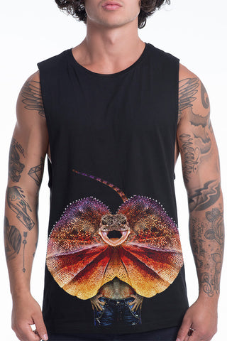 Men's Frill Neck Lizard Tank