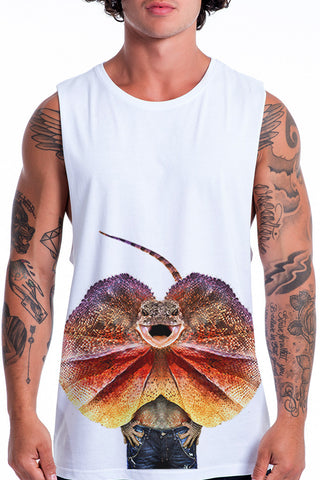 Men's Frill Neck Lizard Tank