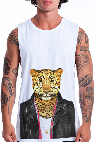 Men's Leopard Tank