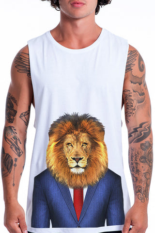 Men's Lion Tank