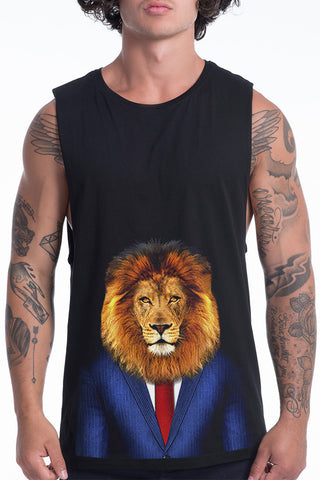 Men's Lion Tank