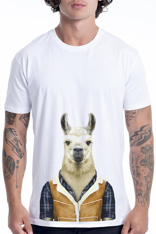 Men's Llama T-Shirt