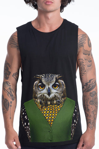 Men's Owl Tank