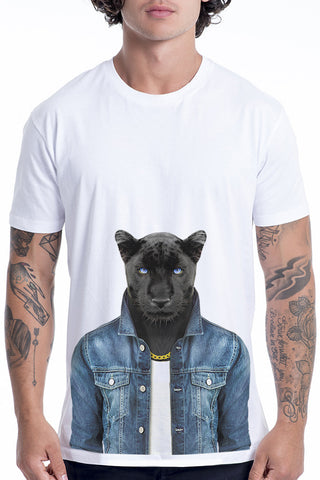 Men's Panther Male T-Shirt