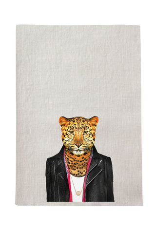 Leopard Tea Towel