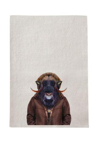 Ox Tea Towel